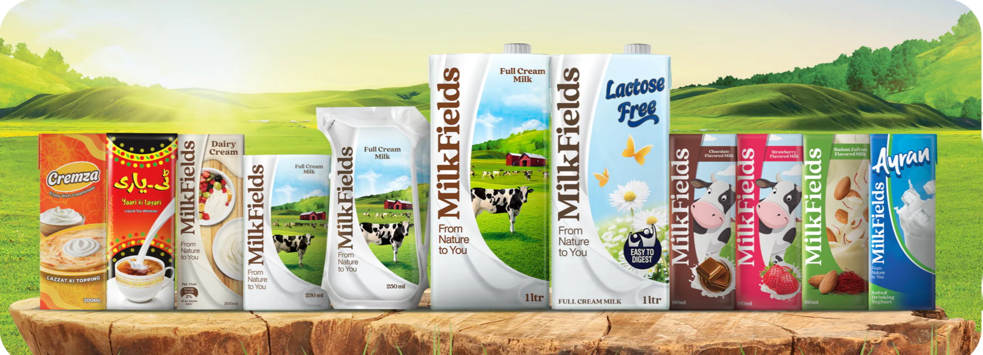 MilkFields Range